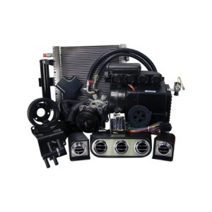 FORD MUSTANG 1965-1966 200 6 CYLINDRES SYSTEME HURRICANE OURAGAN KIT DE CHAUFFAGE ET DE CLIMATISATION AVEC COMMANDE ELECTRONIQUE