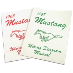 FORD MUSTANG 1964 Wiring diagram manual SCOTT DRAKE MP-312