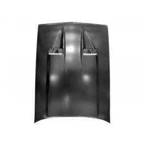 FORD MUSTANG 1971-1973 CAPOT MOTEUR METAL DEUX SCOOP Hood with 2 Scoop Cut Outs SCOTT DRAKE D1ZZ-16612-AR