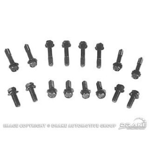 FORD MUSTANG 1968-1973 V8 289 302 VIS DE COLLECTEUR D ECHAPPEMENT Exhaust Manifold Bolts SCOTT DRAKE EMB-C8OE-529