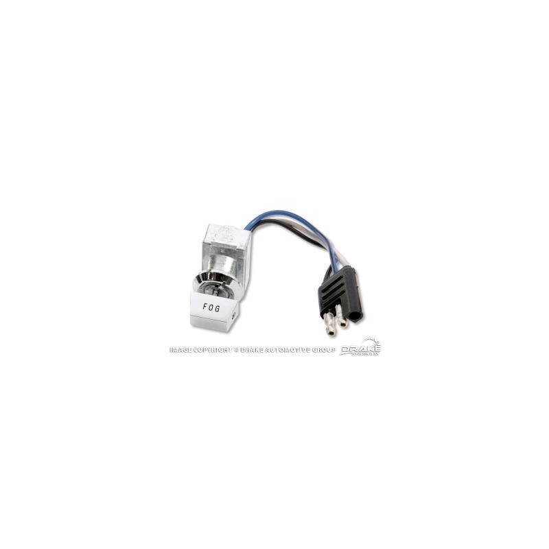 FORD MUSTANG 1965-1966 INTERRUPTEUR DE FEUX ANTI BROUILLARD Fog Lamp Switch SCOTT DRAKE C6ZZ-15A214-A