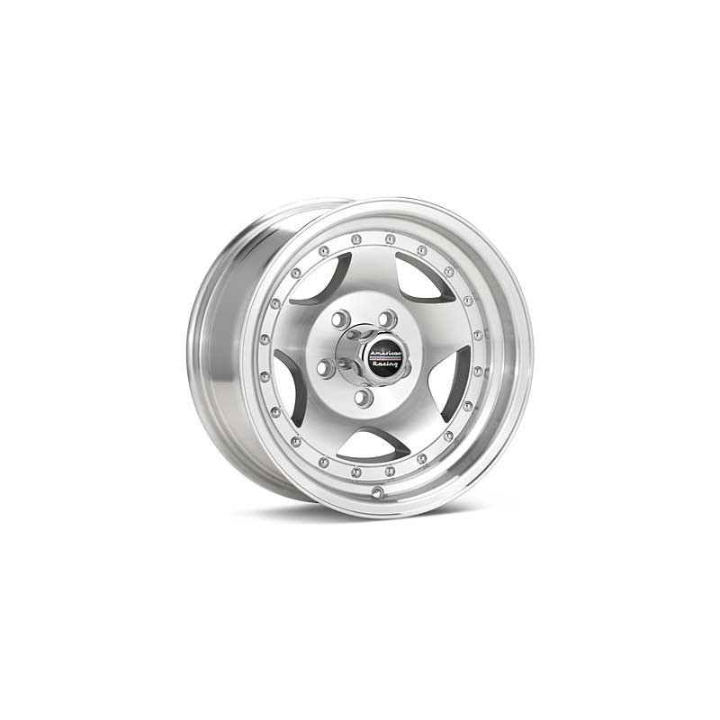 FORD MUSTANG 1964-1973 V8 JANTE 15X7 (entraxe 114.3 x 5 goujons) ALUMINIUM AMERICAN RACING WHEEL AR23 15