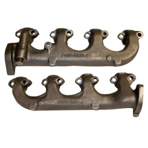 FORD MUSTANG 1964-1973 V8 260 289 302 PAIRE DE COLLECTEURS D ECHAPPEMENT STANDARD exhaust manifolds SCOTT DRAKE C5ZZ-9430-1-DE F