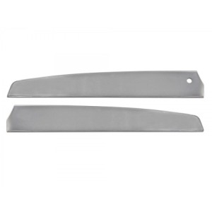 FORD MUSTANG 1967 PAIRE D INSERTS POUR PANNEAUX DE PORTE DELUXE AVEC TROU REGLAGE RETRO Deluxe door panel inserts pair SCOTT DRA