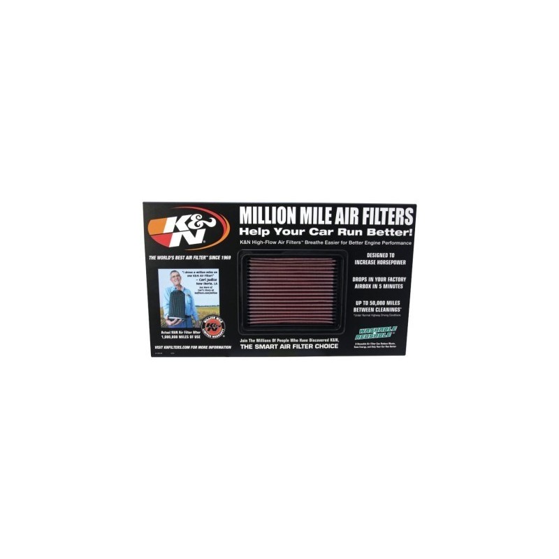 K&N PLV FILTRES À AIR KN 87500006 87-5000-06*