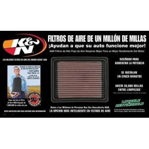 K&N PLV FILTRES À AIR KN 875024 87-5024*