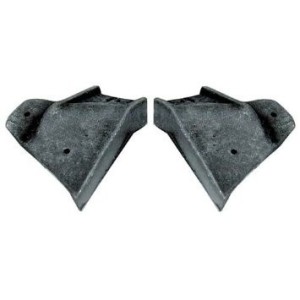 FORD MUSTANG 1967-1968 PAIRE DE JOINTS A CHEVAL SUR L AVANT DE PORTE ET CUSTOD front of vent window to door seals SCOTT DRAKE C7