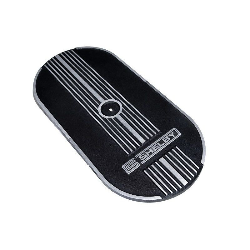 FORD MUSTANG 1964-1973 BOITE A AIR OVALE SHELBY AVEC FILTRE ET BASE oval air cleaner SCOTT DRAKE S7MS-9600-CS