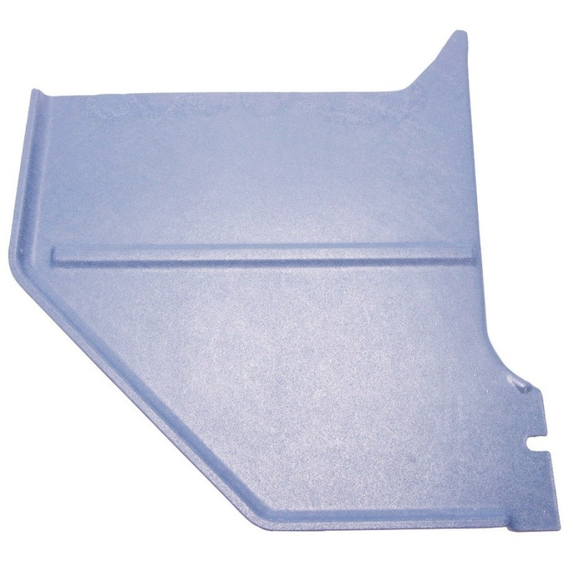 FORD MUSTANG 1964-1966 COUPE ET FASTBACK PAIRE DE PANNEAUX DE GARNITURE INFERIEURS BLEU kick panels medium blue SCOTT DRAKE C5ZZ