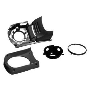 FORD MUSTANG 1965-1966 SUPPORT OPTIQUE CUVELAGE DE PHARE FEU FOND DE LAMPE SOCLE DE LOGEMENT DROIT COTE PASSAGER Headlamp bucket