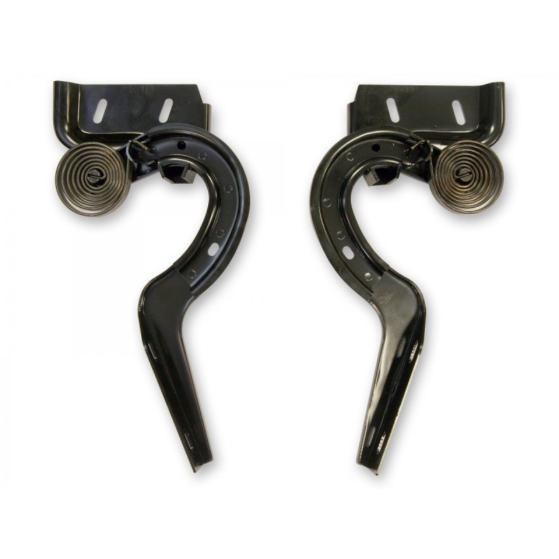 FORD MUSTANG 1967-1968 FASTBACK PAIRE DE CHARNIERES COMPAT DE COFFRE MALE ARRIERE trunk lid hinge pair SCOTT DRAKE C7ZZ-6342700