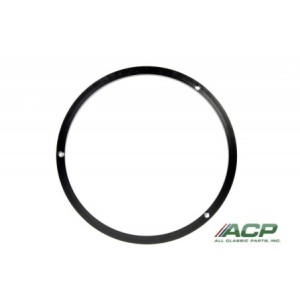 FORD MUSTANG 1967-1968 CERCLAGE AUTOUR DU PHARE FEUX NOIR A PEINDRE headlight headlamp door each SCOTT DRAKE C7ZZ-13064-A
