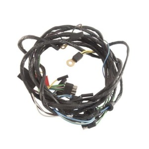 FORD MUSTANG 1967 FAISCEAU DE CABLES DE PHARES DANS COMPARTIMENT MOTEUR SANS COMPTE TOURS SANS GT healight wiring harness withou
