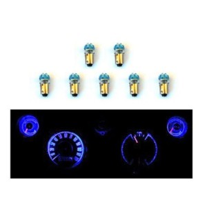 FORD MUSTANG 1967-1968 SET D AMPOULES LED POUR PANNEAU D INSTRUMENT COMPTEUR DE VITESSE Instrument Panel LED Light Bulb Set Long