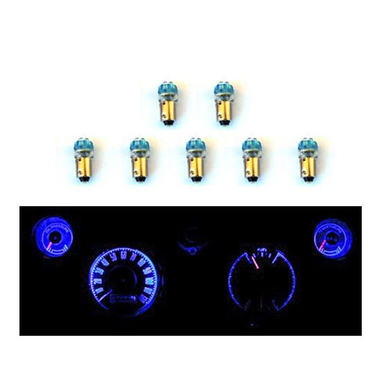 FORD MUSTANG 1967-1968 SET D AMPOULES LED POUR PANNEAU D INSTRUMENT COMPTEUR DE VITESSE Instrument Panel LED Light Bulb Set Long