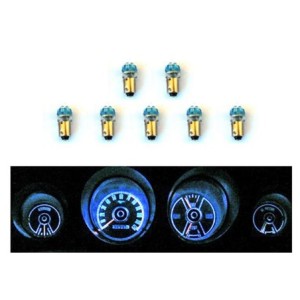 FORD MUSTANG 1969-1970 SET D AMPOULES LED POUR PANNEAU D INSTRUMENT COMPTEUR DE VITESSE AMBIANCE BLEU Instrument Panel LED Light