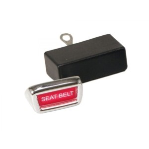 FORD MUSTANG 1964-1966 LUMIERE DE CEINTURE DE SECURITE Seat Belt Reminder Light Stick On SCOTT DRAKE C6OZ-10C876-A1