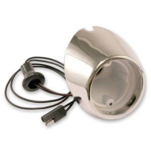 FORD MUSTANG 1967-1968 ENSEMBLE DE FEU DE RECUL COTE DROIT backup lamp housing right hand SCOTT DRAKE C7ZZ-15511-BR