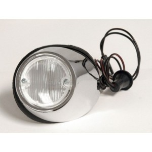 FORD MUSTANG 1969-1970 ENSEMBLE DE FEU DE RECUL GAUCHE backup light assembly kit left SCOTT DRAKE C9ZZ-15511-B FM-BB051K