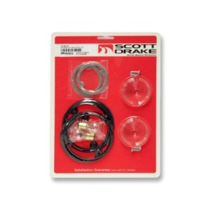 FORD MUSTANG 1964-1966 KIT D INSTALLATION DES LAMPES DE RECUL Backup lamp installation kit SCOTT DRAKE KIT-ELC-9