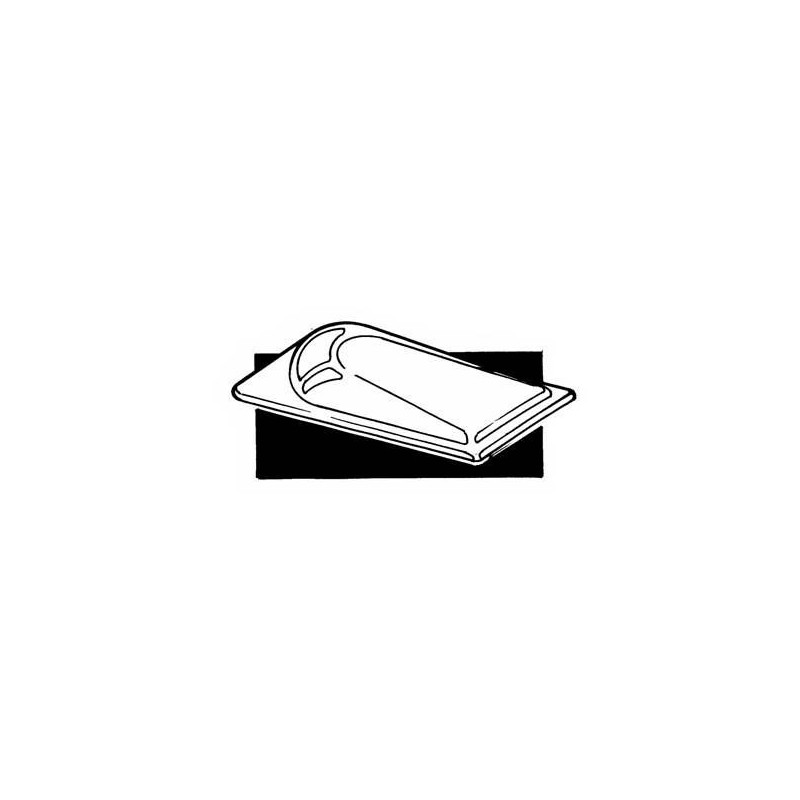 FORD MUSTANG 1964-1973 LENTILLE D ECLAIRAGE DE PLAQUE ARRIERE Rear License Plate Lamp Lens SCOTT DRAKE C4AZ-13564