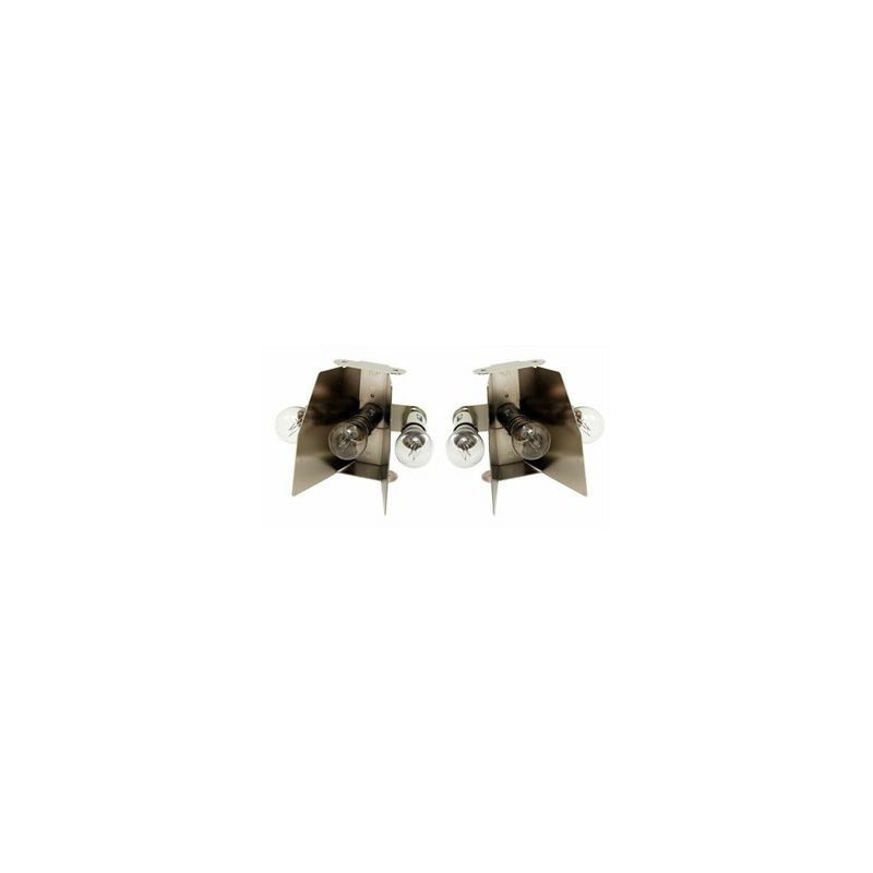 FORD MUSTANG 1965-1966 KIT SUPPORTS 3 AMPOULES DE FEUX ARRIERE Taillamp 3 bulb Inserts SCOTT DRAKE C5ZZ-STL-13400