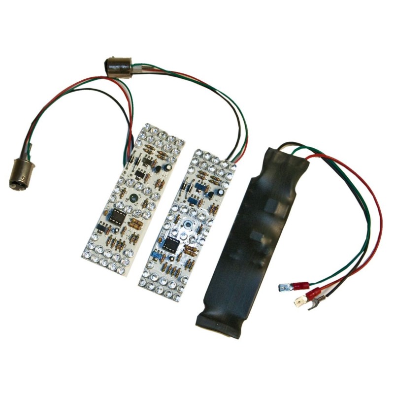 FORD MUSTANG 1965-1966 SYSTEME CONVERSION FEUX A LED SEQUENTIEL led Sequential Tail Light Kit SCOTT DRAKE C5ZZ-LED-STL