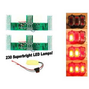 FORD MUSTANG 1969 SYSTEME CONVERSION FEUX A LED SEQUENTIEL Sequential Tail Light Kit Easy Install SCOTT DRAKE SD-6003-UB