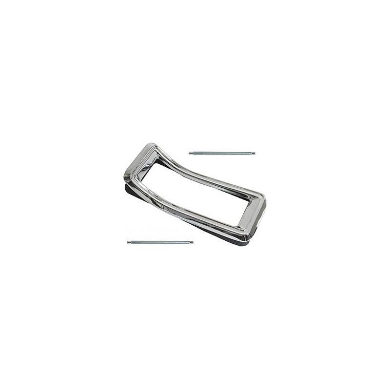 FORD MUSTANG 1967 FACETTE DE FEU ARRIERE CHROME tail light bezels SCOTT DRAKE C7ZZ-13489-A