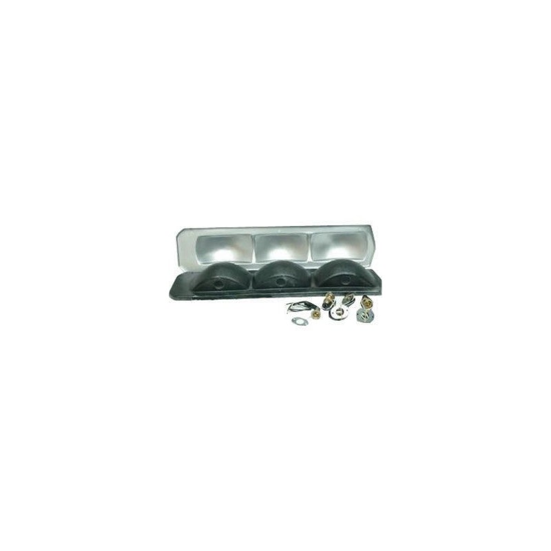 FORD MUSTANG 1967 SHELBY ET ELEANOR ET CALIFORNIA SPECIAL PAIRE DE LOGEMENT POUR FEU ARRIERE tail lamp housing pair SCOTT DRAKE