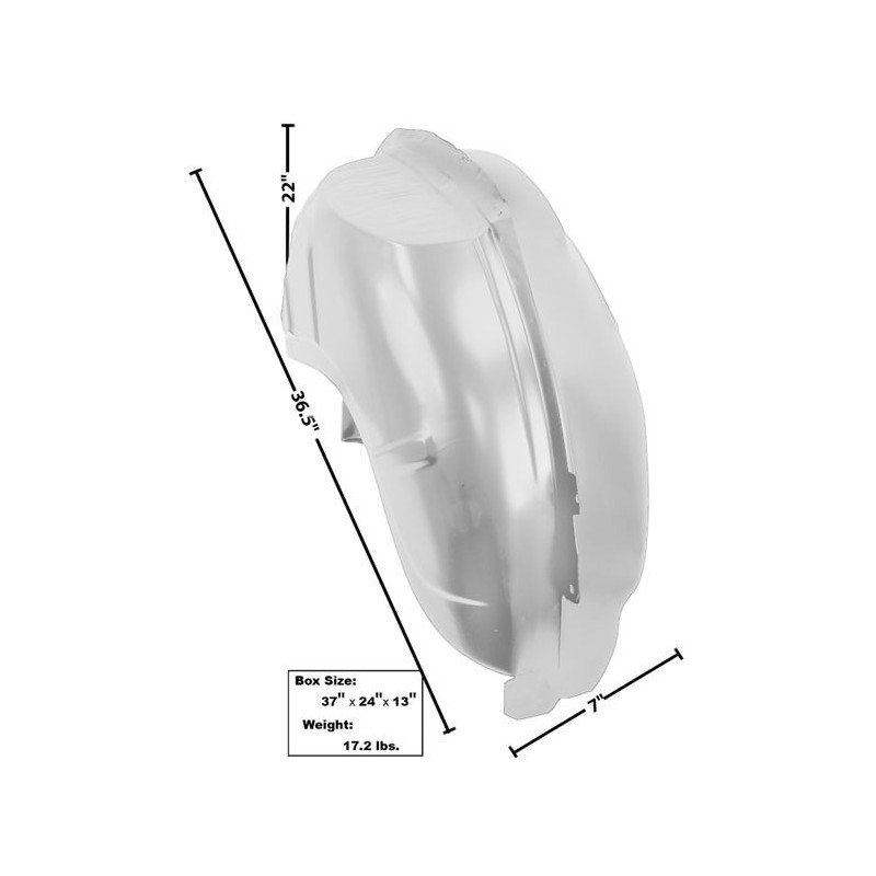 FORD MUSTANG 1964-1966 CABRIOLET PASSAGE DE ROUE ARRIÈRE GAUCHE COTE CONDUCTEUR Convertible complete wheelhouse assembly lh SCOT