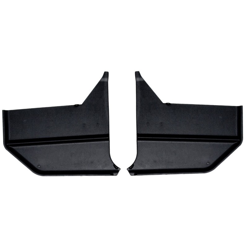 FORD MUSTANG 1964-1966 CABRIOLET PAIRE DE PANNEAUX DE GARNITURE INFERIEURS kick panels black SCOTT DRAKE C5ZZ-76023445BK