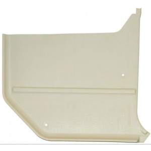 FORD MUSTANG 1964-1966 CABRIOLET PAIRE DE PANNEAUX DE GARNITURE INFERIEURS BLANC kick panels white SCOTT DRAKE C5ZZ-76023445WT