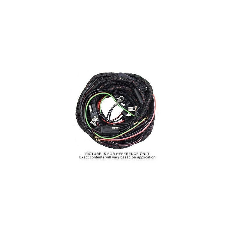 FORD MUSTANG 1969 FAISCEAU FEUX ARRIERES Tail Light Wiring Harness without safety group SCOTT DRAKE C9ZZ-14405-A