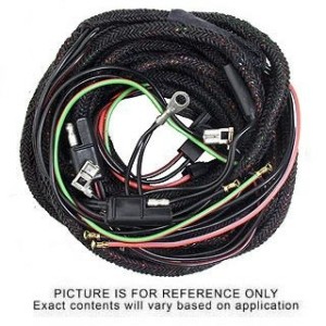 FORD MUSTANG 1969 FAISCEAU FEUX ARRIERES Tail Light Wiring Harness with safety group SCOTT DRAKE C9ZZ-14405-B
