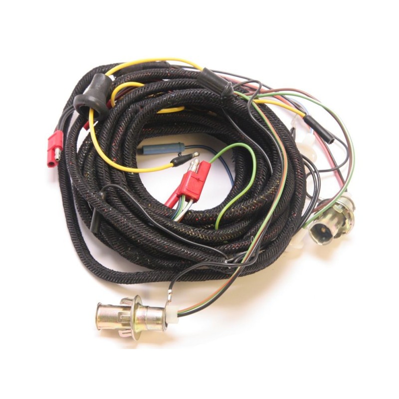 FORD MUSTANG 1970 FAISCEAU FEUX ARRIERES Tail Light Wiring Harness with safety group with light sockets SCOTT DRAKE D0ZZ-14405-W