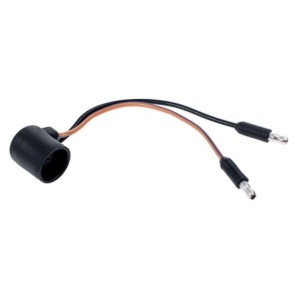 FORD MUSTANG 1964-1966 CABLE DE BRANCHEMENT DE FEU ARRIERE DROIT Tail Light Housing Plug and Pigtail right Hand SCOTT DRAKE C4OZ