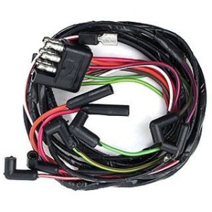 FORD MUSTANG 1964 FAISCEAU DE JAUGE D HUILE ET D EAU 6 CYLINDRES Engine Gauge Feed Harness 6Cylinder SCOTT DRAKE C4ZZ-14289-6