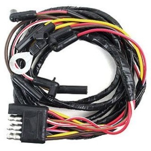 FORD MUSTANG 1966 FAISCEAU DE JAUGE D HUILE ET D EAU 6 CYLINDRES Engine Gauge Feed Harness 6Cylinder SCOTT DRAKE C6ZZ-14289-6