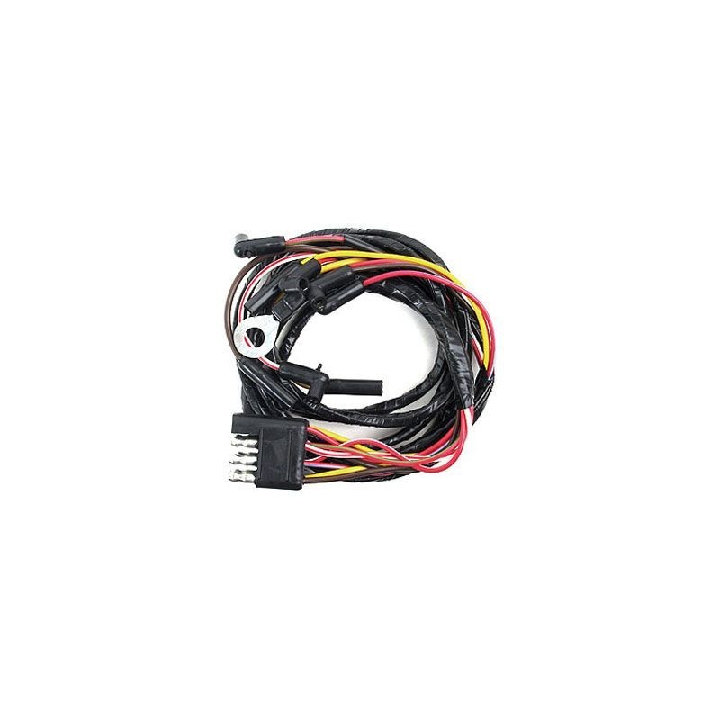 FORD MUSTANG 1966 FAISCEAU DE JAUGE D HUILE ET D EAU 6 CYLINDRES Engine Gauge Feed Harness 6Cylinder SCOTT DRAKE C6ZZ-14289-6