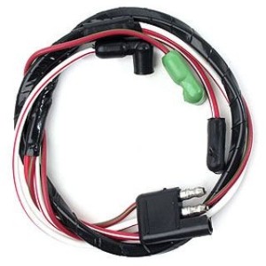 FORD MUSTANG 1967-1968 FAISCEAU DE JAUGE D HUILE ET D EAU SMALL BLOCK SANS COMPTE TOURS Engine Gauge Feed Harness small block wi