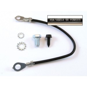 FORD MUSTANG 1964-1968 CABLE DE MASSE PARE FEU MOTEUR Engine/firewall ground cable SCOTT DRAKE FDA-14303-A