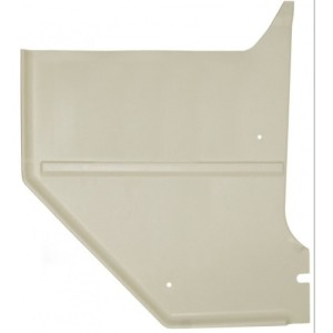 FORD MUSTANG 1964-1966 COUPE ET FASTBACK PAIRE DE PANNEAUX DE GARNITURE INFERIEURS BLANC kick panels white SCOTT DRAKE C5ZZ-6502