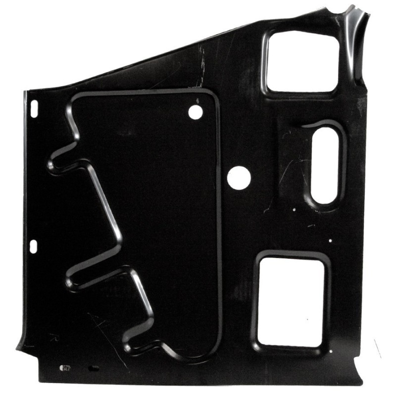 FORD MUSTANG 1964-1966 PANNEAU EXTERIEUR LATERAL VERTICAL DROIT DU BLOC CHEMINE COTE PASSAGER cowl side panel right hand SCOTT D
