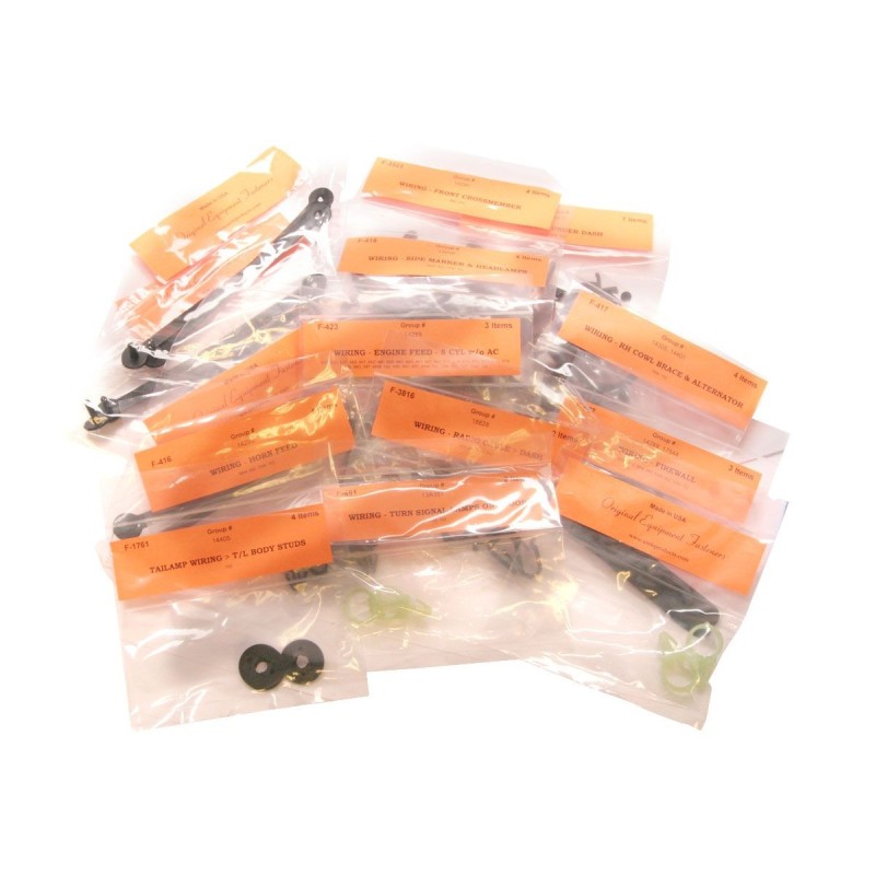 FORD MUSTANG 1970 KIT DE CLIPS DE CABLAGE Wiring Clip Master Kit SCOTT DRAKE D0ZZ-WCK