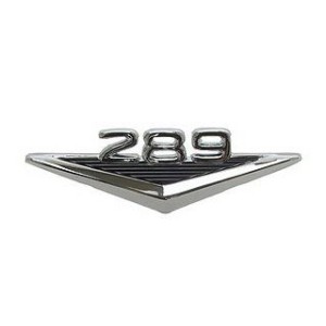 FORD MUSTANG 1964-1966 289 EMBLEME POUR AILE 289 Fender emblem SCOTT DRAKE C3OZ-16228-B