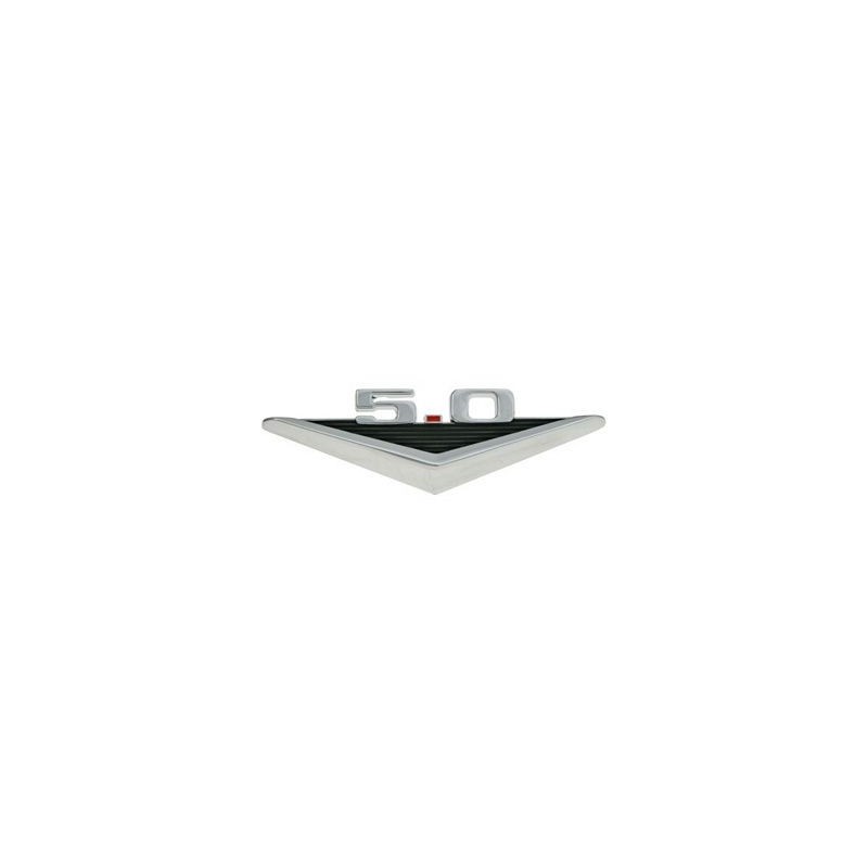 FORD MUSTANG 1964-1966 5.0 EMBLEME POUR AILE 5.0 Fender emblem SCOTT DRAKE C3OZ-16228-5.0