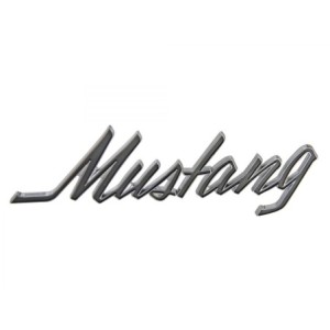 FORD MUSTANG 1969-1973 EMBLEME OFFICIEL LETTRES LETTRAGE POUR AILE ET CAPOT Fender and trunk letter emblem Ford Official product