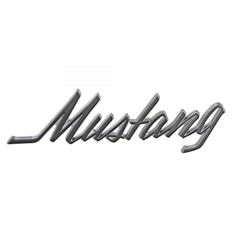FORD MUSTANG 1969-1973 EMBLEME OFFICIEL LETTRES LETTRAGE POUR AILE ET CAPOT Fender and trunk letter emblem Ford Official product