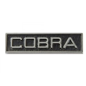 FORD MUSTANG 1968-1970 GT 350 GT 500 EMBLEME COBRA POUR AILE ET TOIT Cobra fender and Roof Emblem 1968 Shelby Fender 1969-1970 S